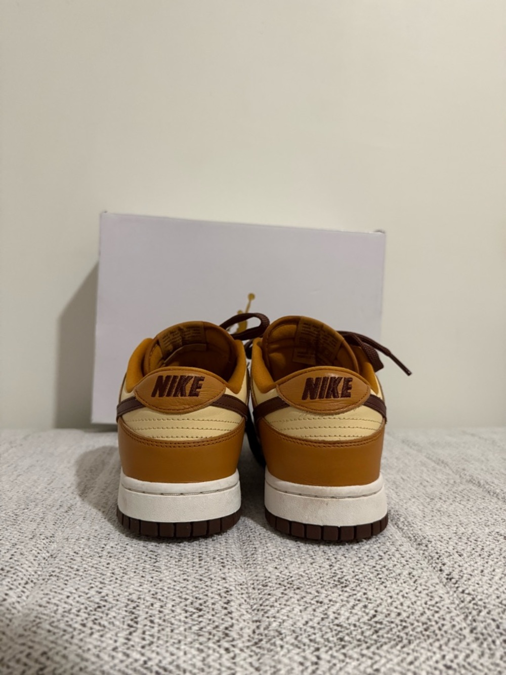 Nike Women’s Low-Top Sneakers in Tan and Brown - Picture 4 of 6